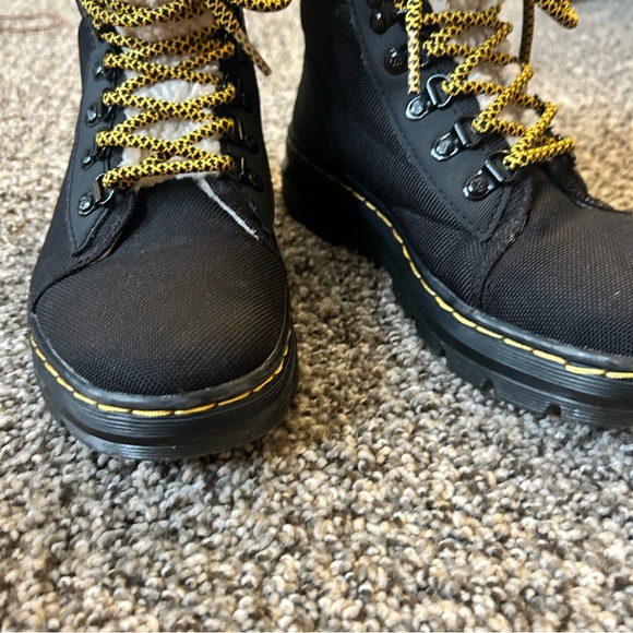 Dr. Martens Comb Faux Fur Combat Boot, Size 6 - Picture 4 of 10